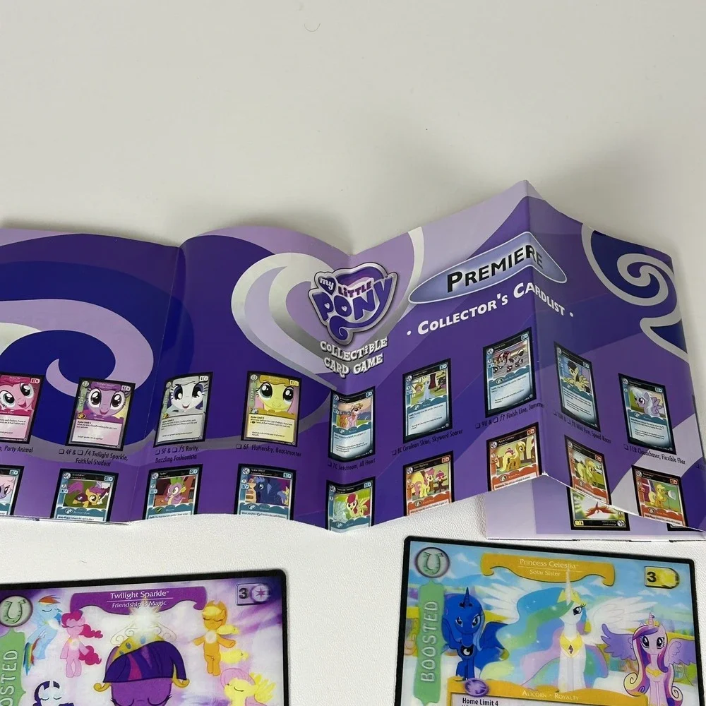 My Little Pony Sealed‎ Premiere Booster Packs,Loose Cards/Holos,Sleeves,Poster